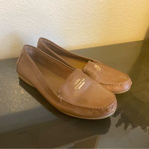 Brown Coach Loafers